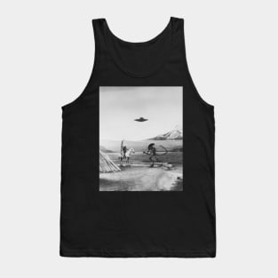 Indian Xenomorph "The Standoff" Art by Cult Class Tank Top